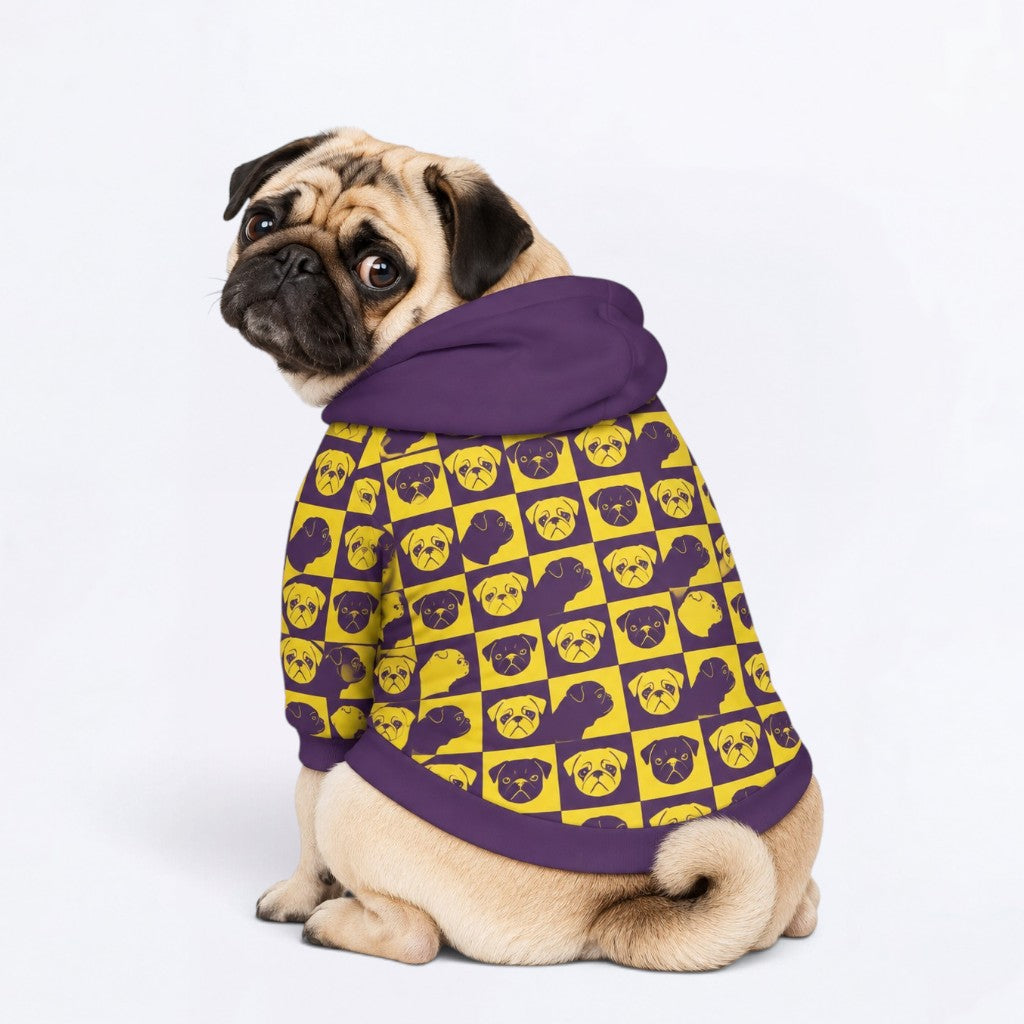 Hugo - Matching Dog & Owner Hoodie Set – All-Over Print dog Sweatshirt