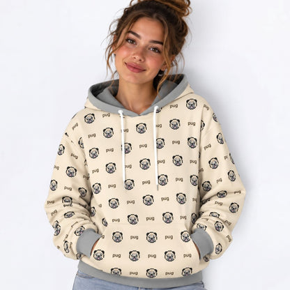 Olive - Matching Dog & Owner Hoodie Set – All-Over Print human Sweatshirt