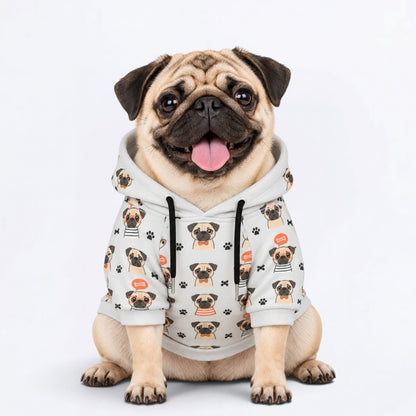 Teddy - Matching Dog & Owner Hoodie Set – All-Over Print dog Sweatshirt