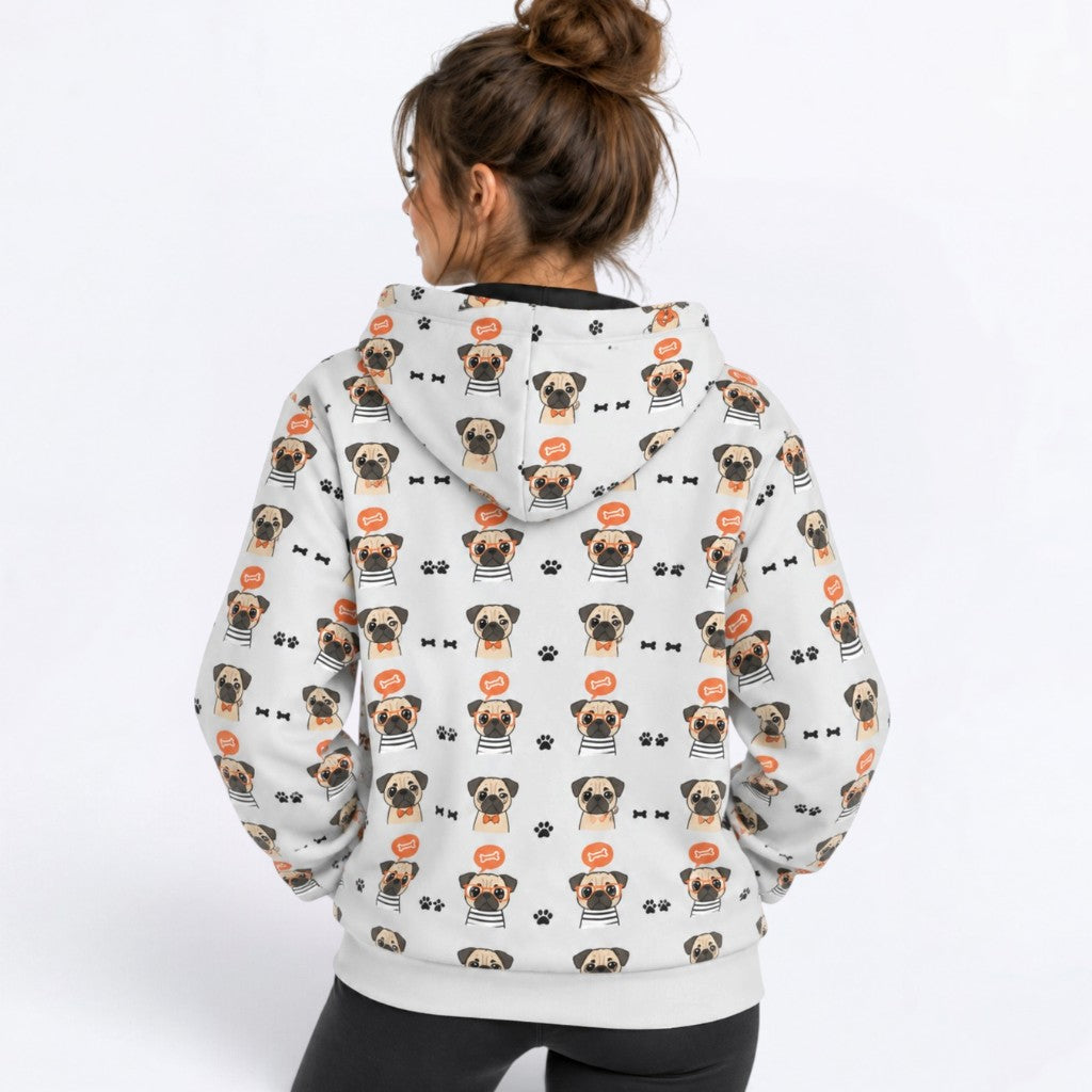 Teddy - Matching Dog & Owner Hoodie Set – All-Over Print human Sweatshirt