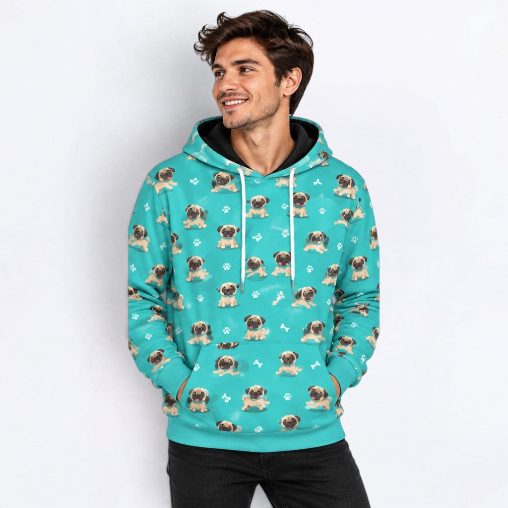 Odin - Matching Dog & Owner Hoodie Set – All-Over Print human Sweatshirt
