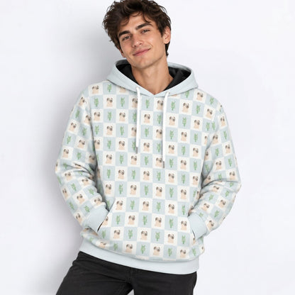 Finn - Matching Dog & Owner Hoodie Set – All-Over Print human Sweatshirt