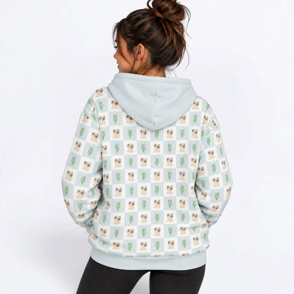 Finn - Matching Dog & Owner Hoodie Set – All-Over Print human Sweatshirt