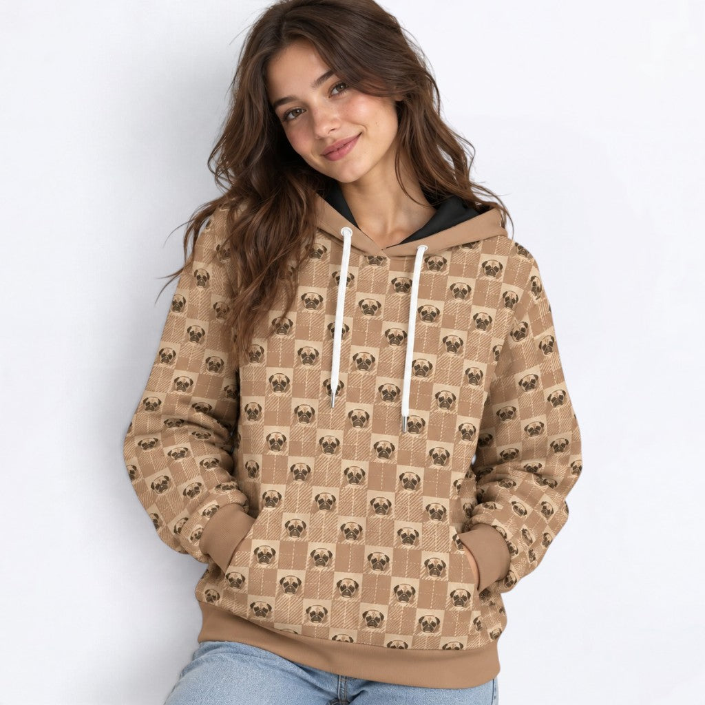 Ivy - Matching Dog & Owner Hoodie Set – All-Over Print human Sweatshirt