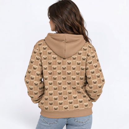 Ivy - Matching Dog & Owner Hoodie Set – All-Over Print human Sweatshirt