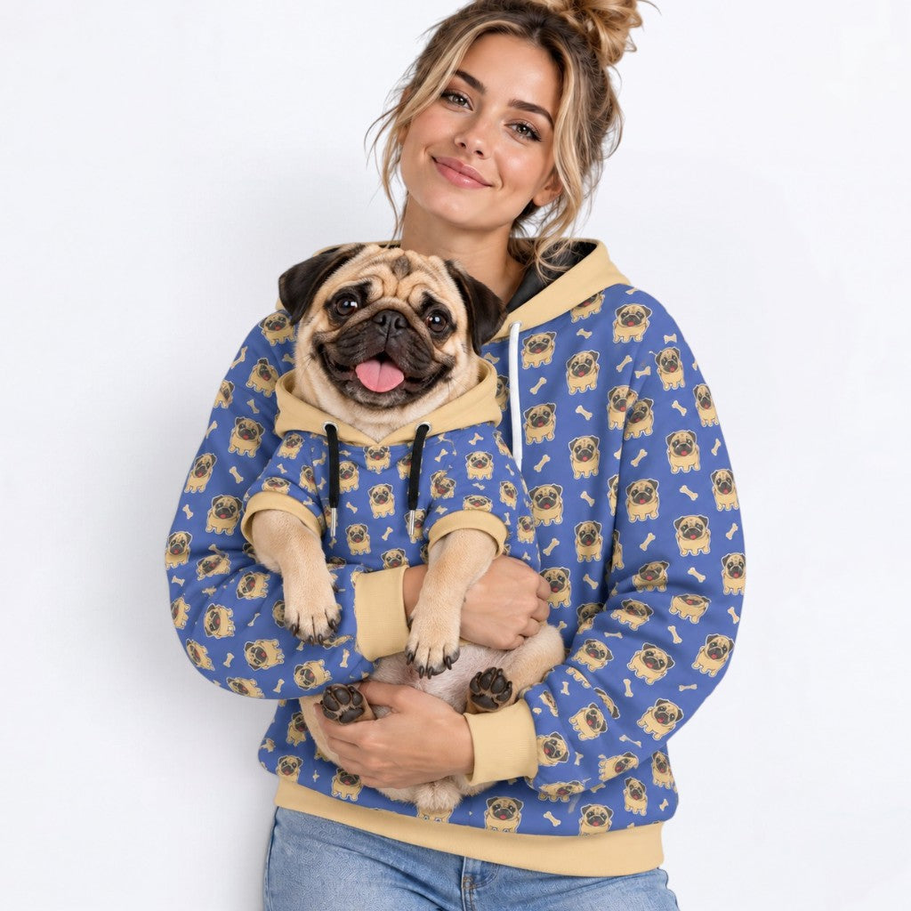 Simba - Matching Dog & Owner Hoodie Set – All-Over Print human Sweatshirt