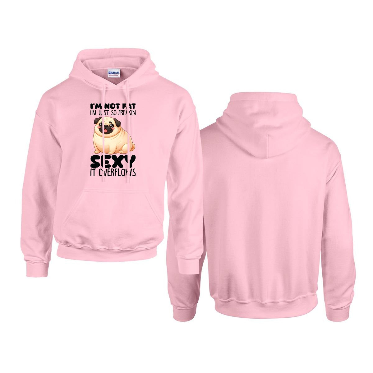 Atlas  - Pug Lover Hoodie – Essential Unisex Cotton Sweatshirt