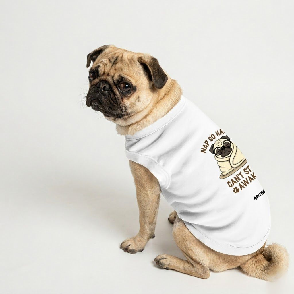 Cookie - Pug Sleevles Vest