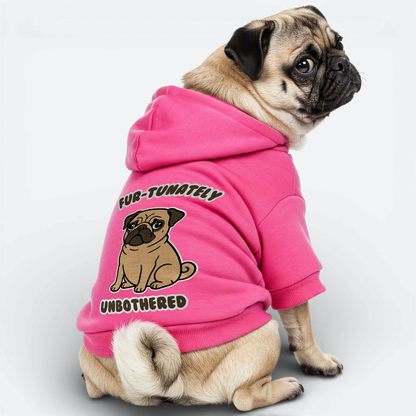 Lottie - Pug Cotton Hoodie