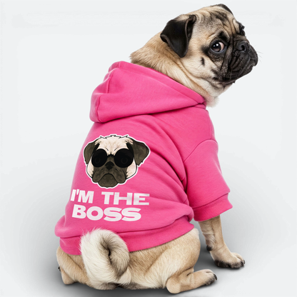 Ezra - Pug Cotton Hoodie