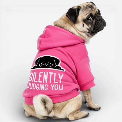 Everett - Pug Cotton Hoodie