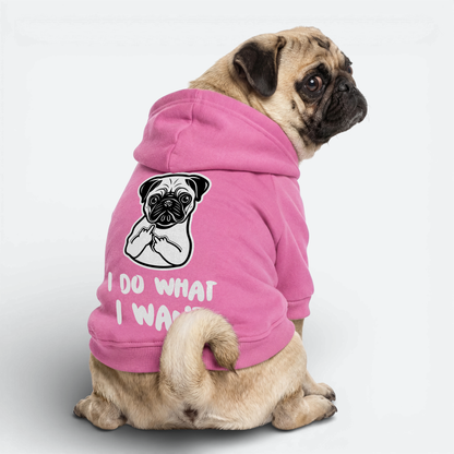 Goose - Pug Cotton Hoodie