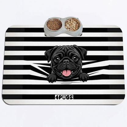 Nova - Premium Leather Dog Food Mat