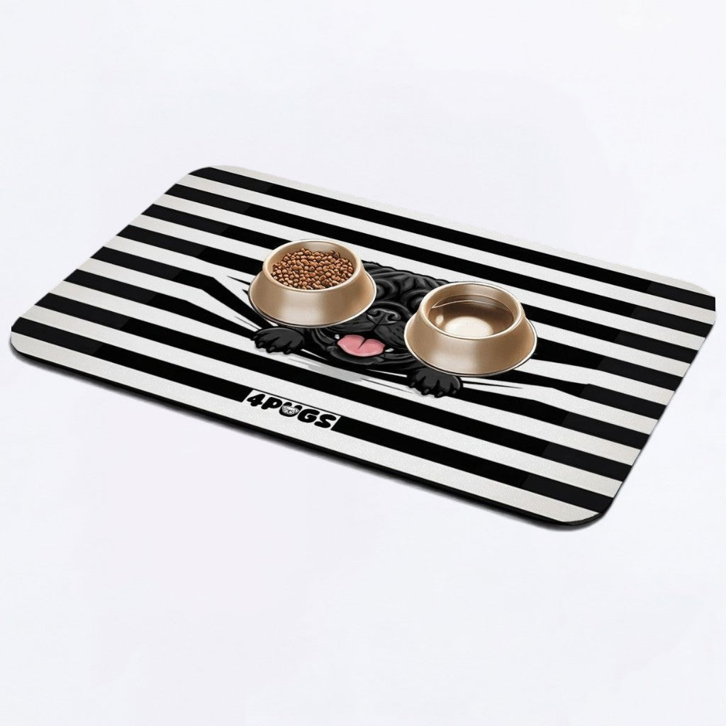 Nova - Premium Leather Dog Food Mat