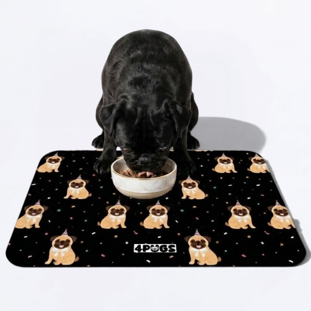 Thor - Premium Leather Dog Food Mat