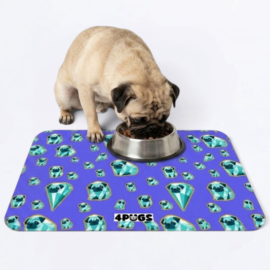 Luna - Premium Leather Dog Food Mat