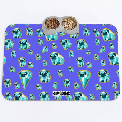 Luna - Premium Leather Dog Food Mat
