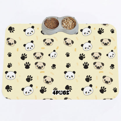 Thor - Premium Leather Dog Food Mat