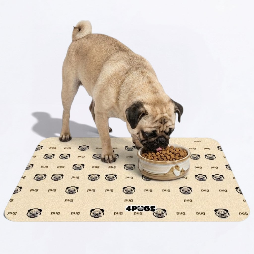 Odin  - Premium Leather Dog Food Mat