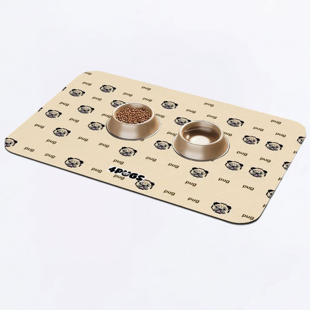 Odin  - Premium Leather Dog Food Mat