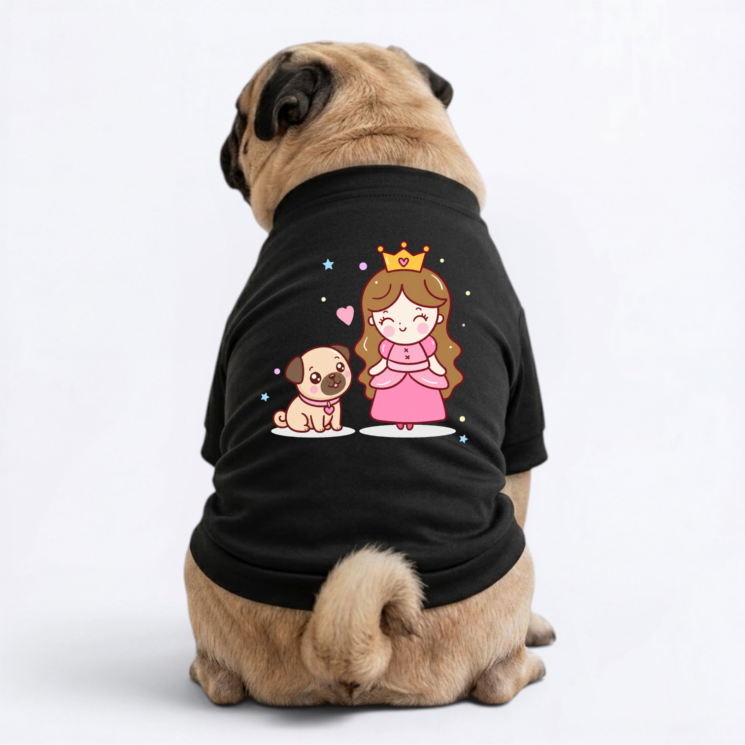 Mochi   - Pug Cardigan Sweatshirt