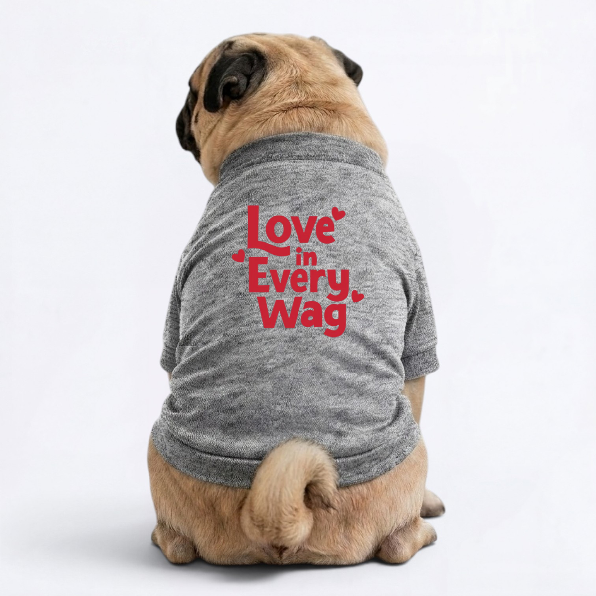 Jax - Pug Cardigan Sweatshirt