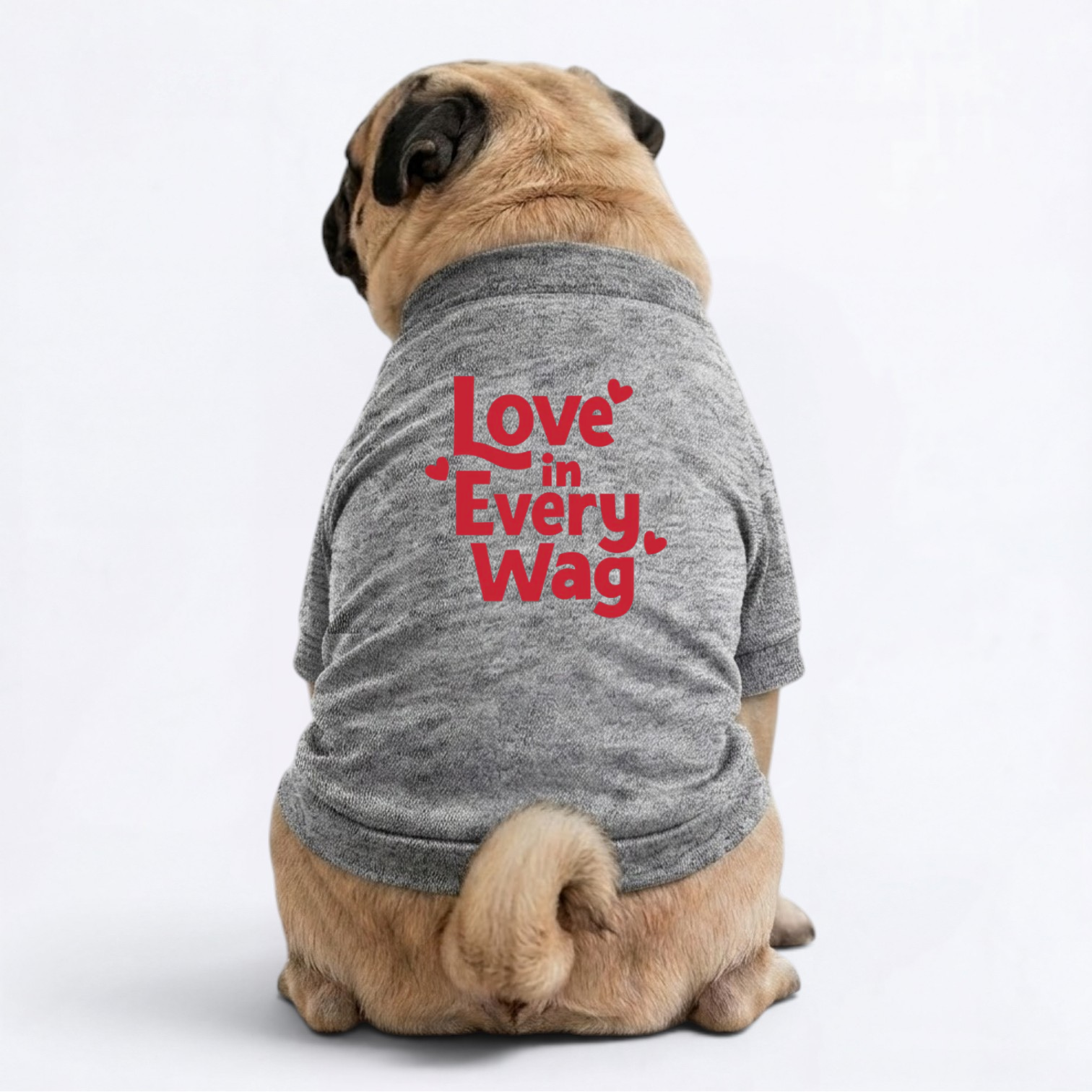 Jax - Pug Cardigan Sweatshirt