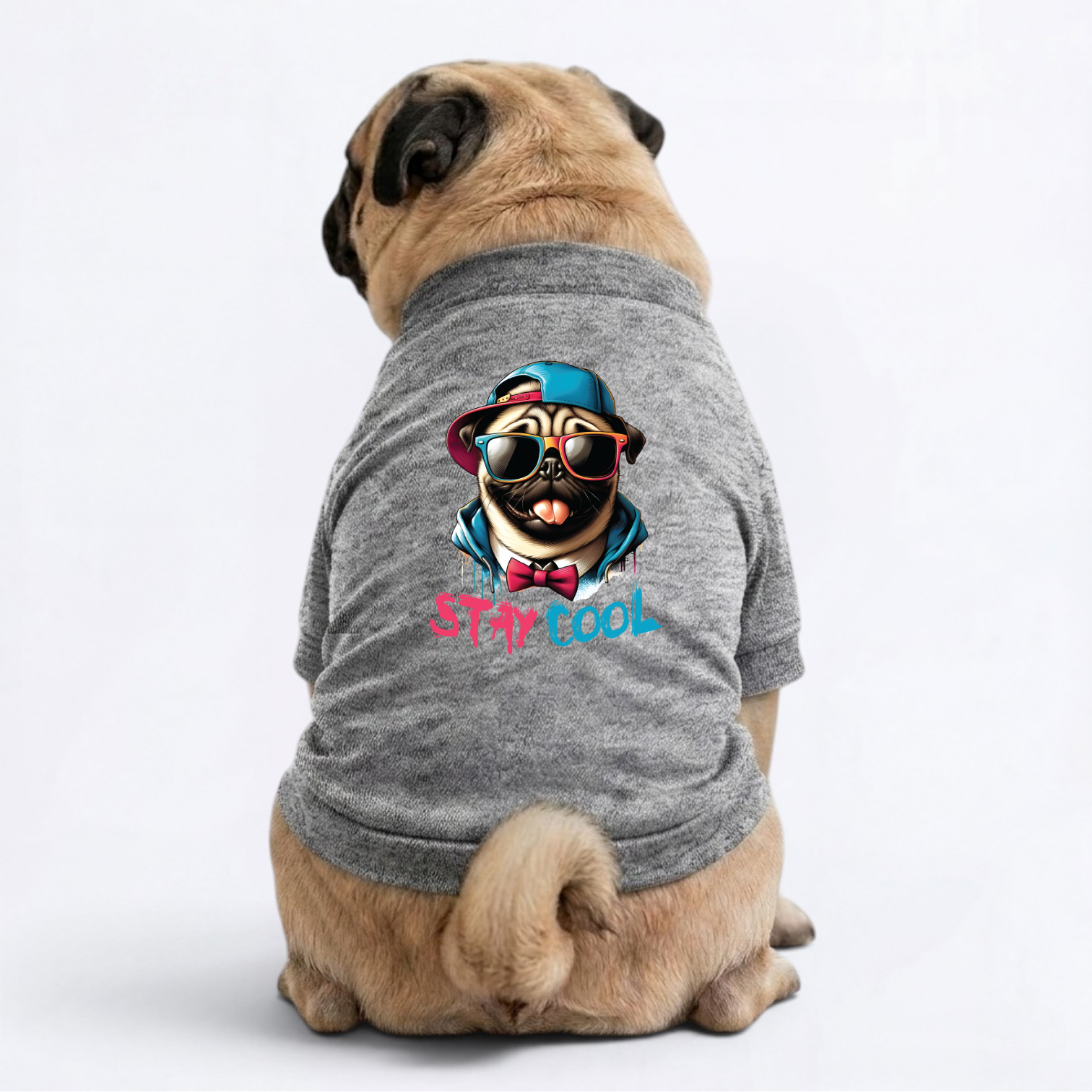 Sable  - Pug Cardigan Sweatshirt