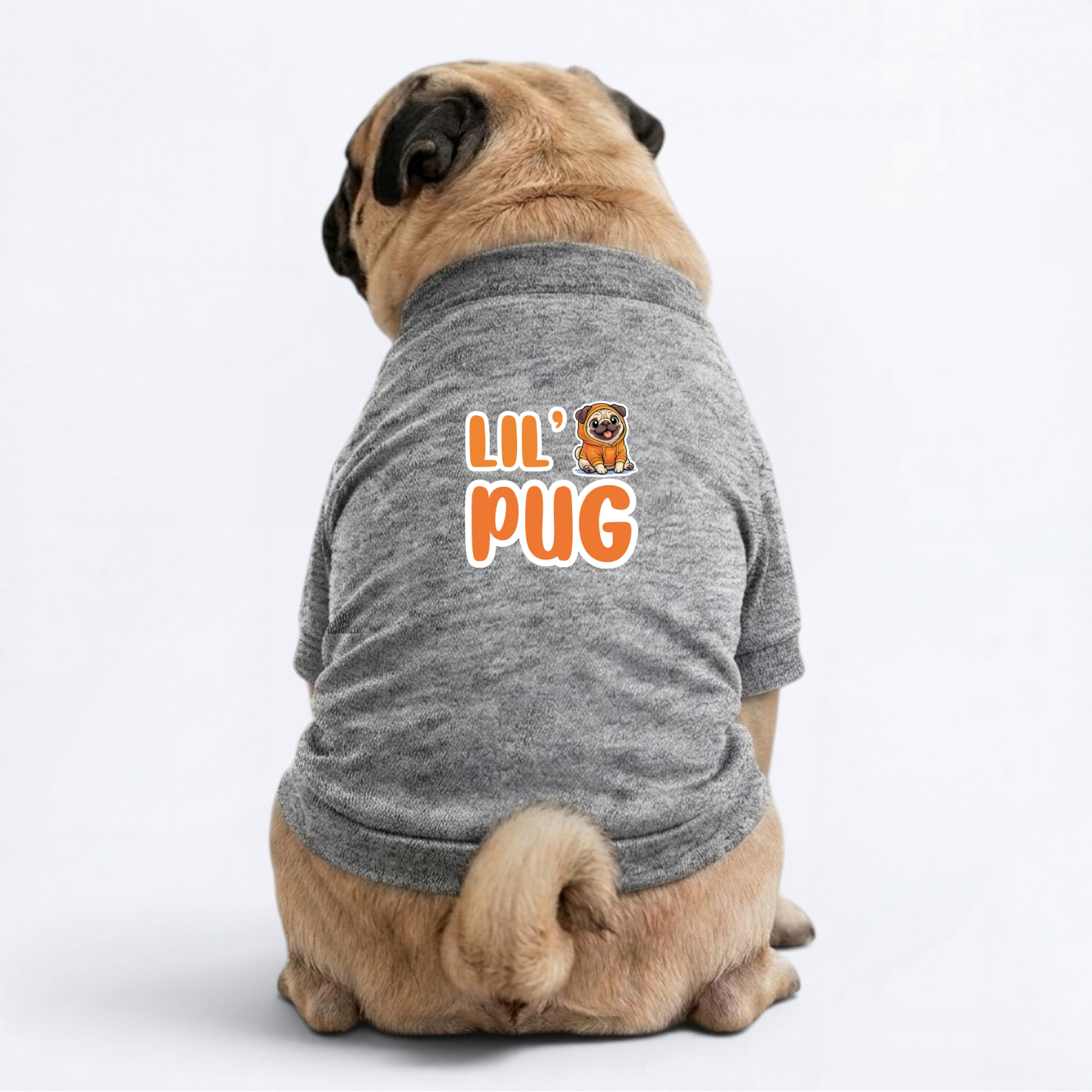 Willow  - Pug Cardigan Sweatshirt