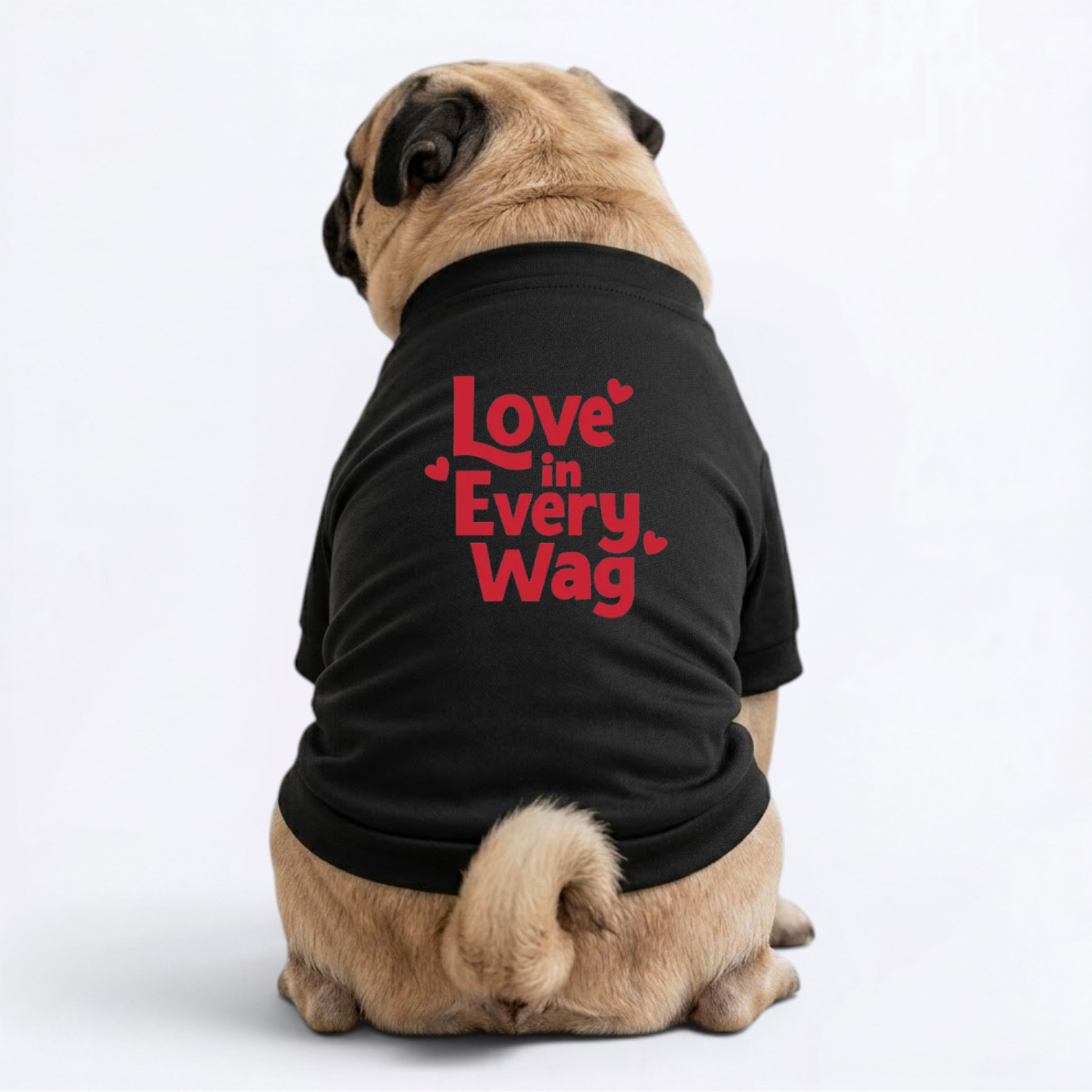 Jax - Pug Cardigan Sweatshirt