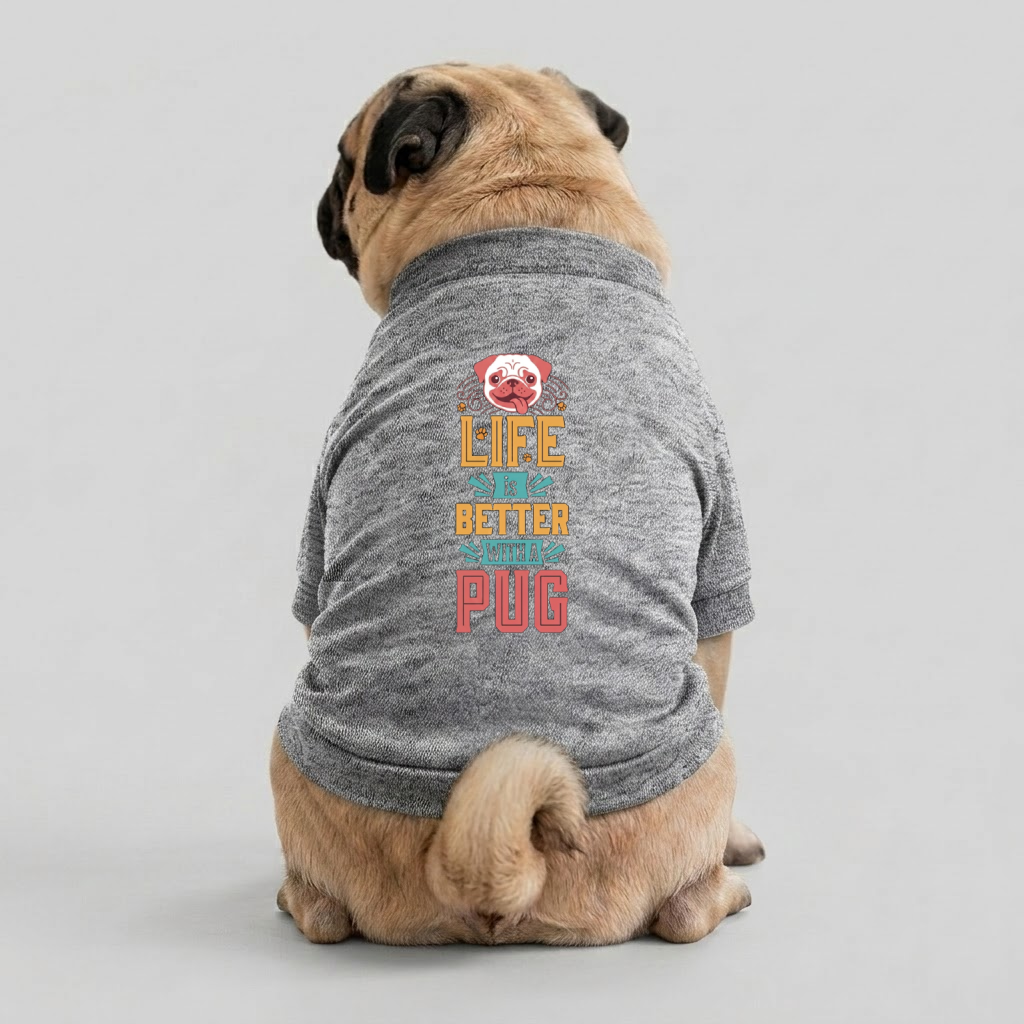 Otis  - Pug Cardigan Sweatshirt