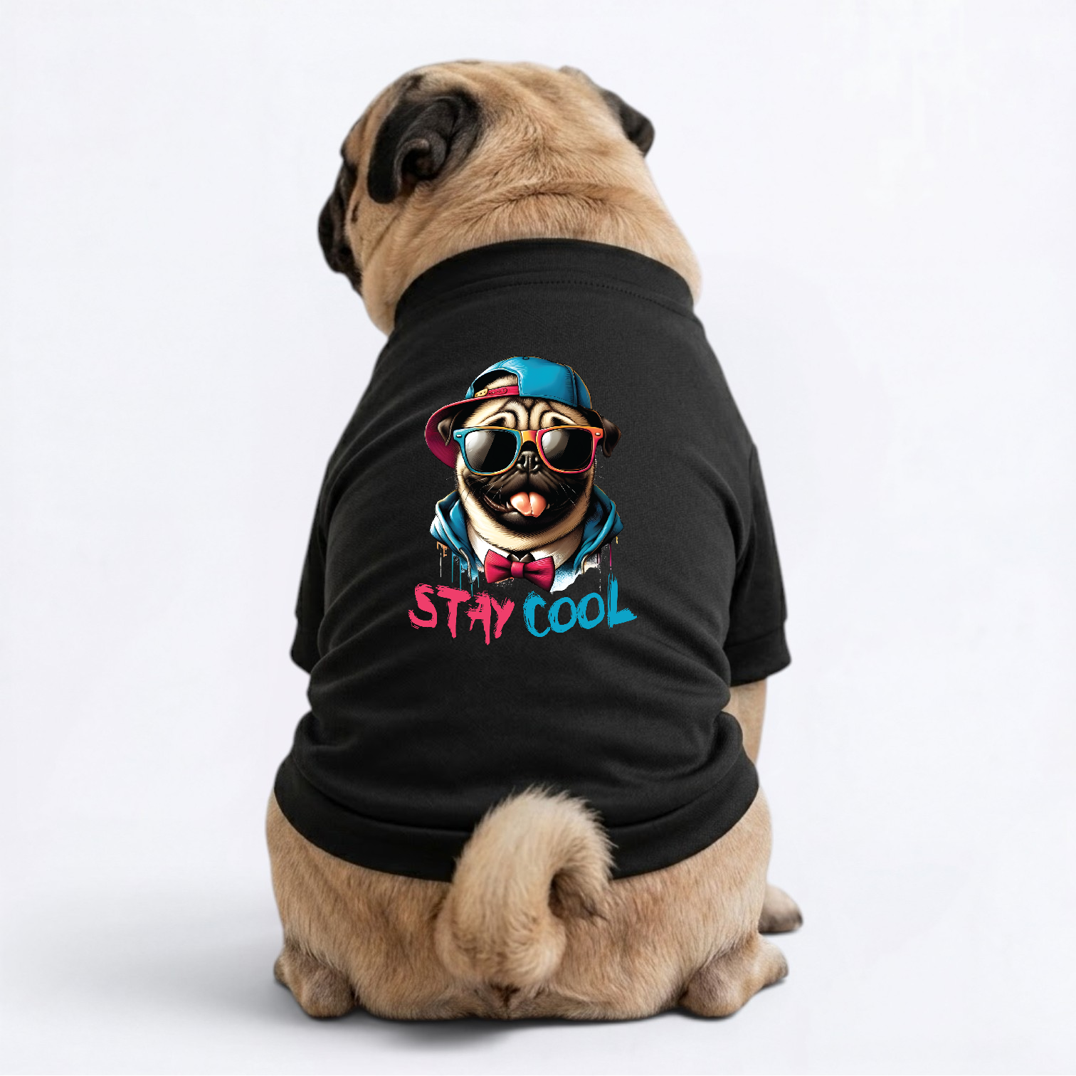 Sable  - Pug Cardigan Sweatshirt