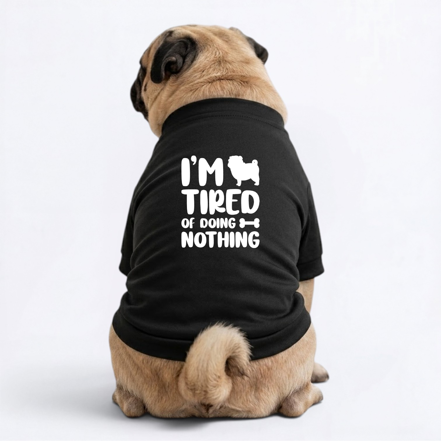 Zoey  - Pug Cardigan Sweatshirt
