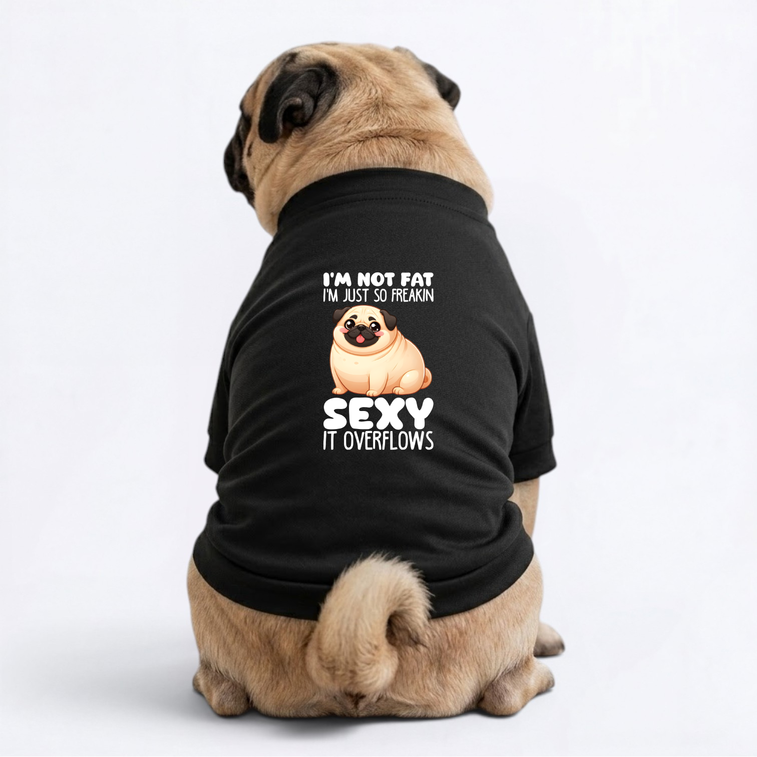 Nova  - Pug Cardigan Sweatshirt