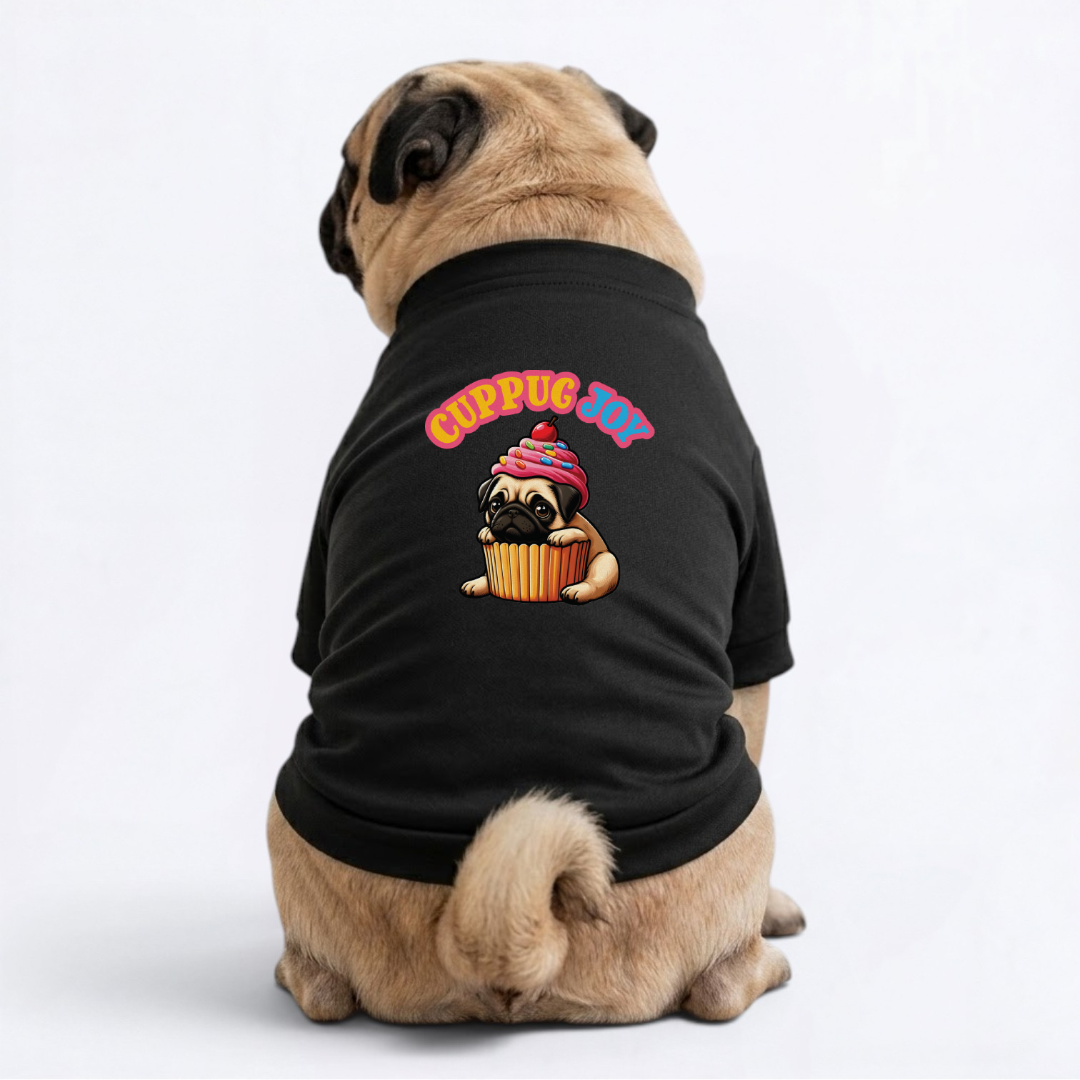 Leo  - Pug Cardigan Sweatshirt