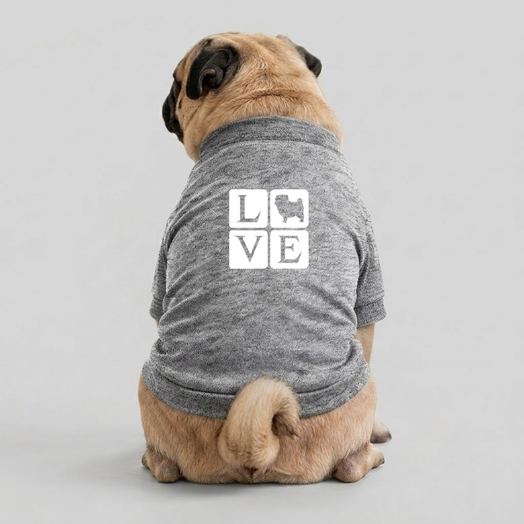 Mony  - Pug Cardigan Sweatshirt