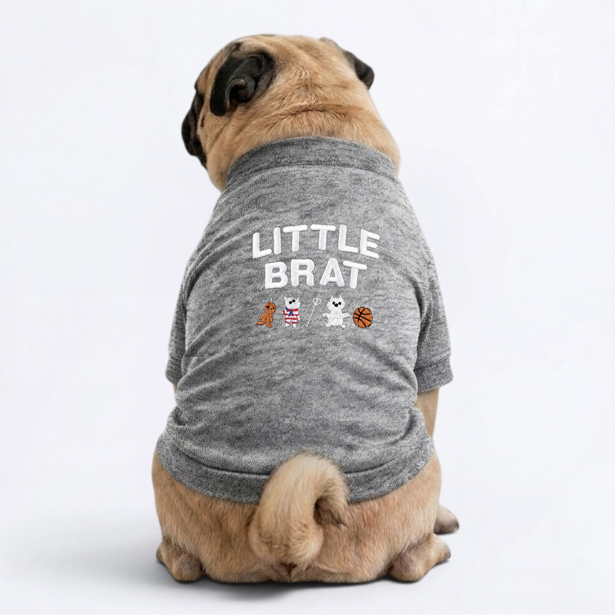 Sage  - Pug Cardigan Sweatshirt