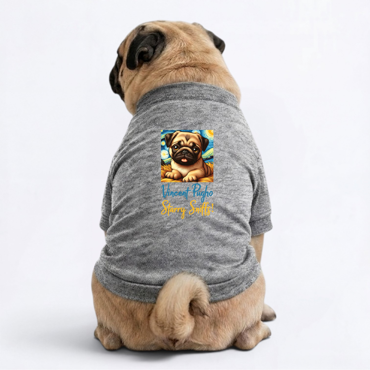 Tank - Pug Cardigan Sweatshirt