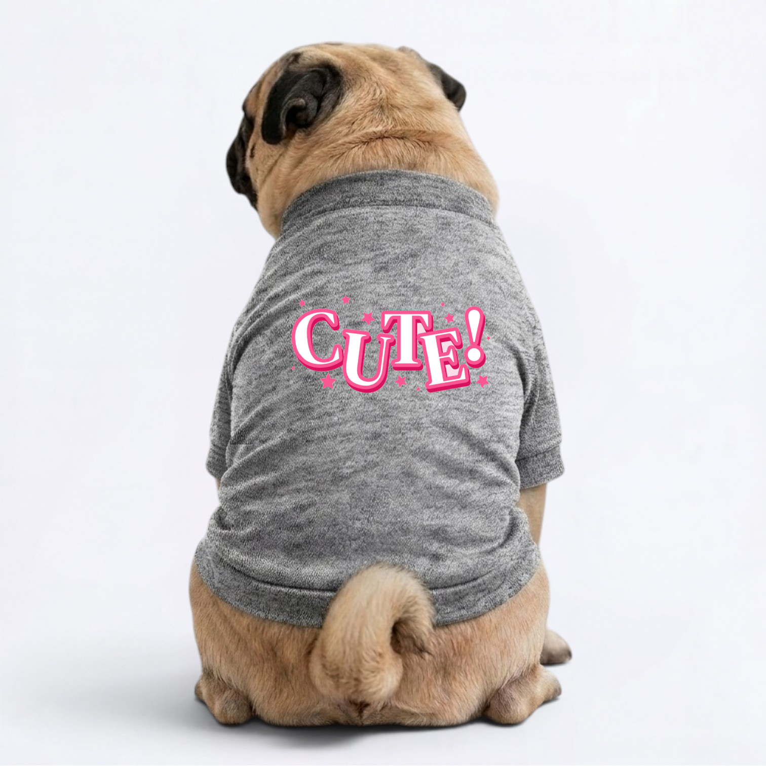 Vinnie - Pug Cardigan Sweatshirt