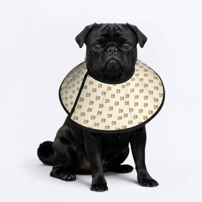 Loki - Elizabethan Cone Collar Pug Fit