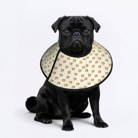 Loki - Elizabethan Cone Collar Pug Fit