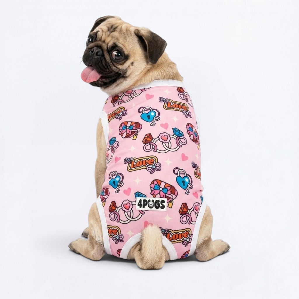 Sunny - Pug Surgery Recovery Suit