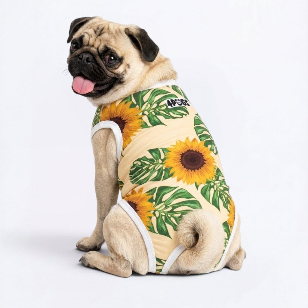 Cherry - Pug Surgery Recovery Suit
