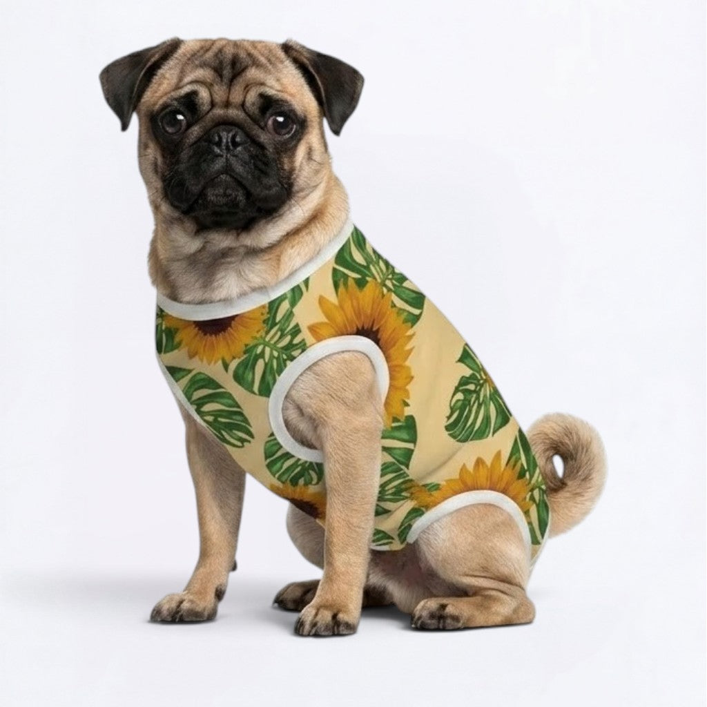 Cherry - Pug Surgery Recovery Suit