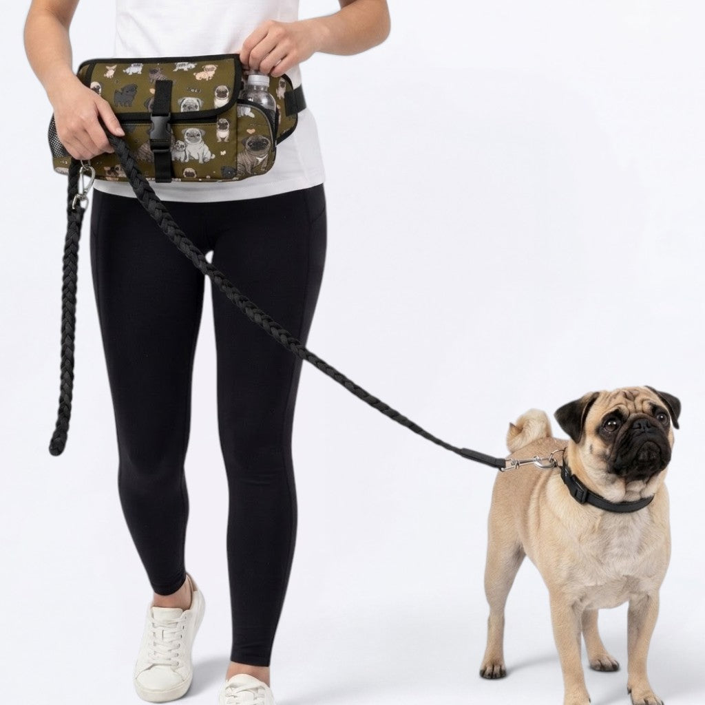 Simba - Pug Treat Training Pouch | Outdoor Storage Waist Bag