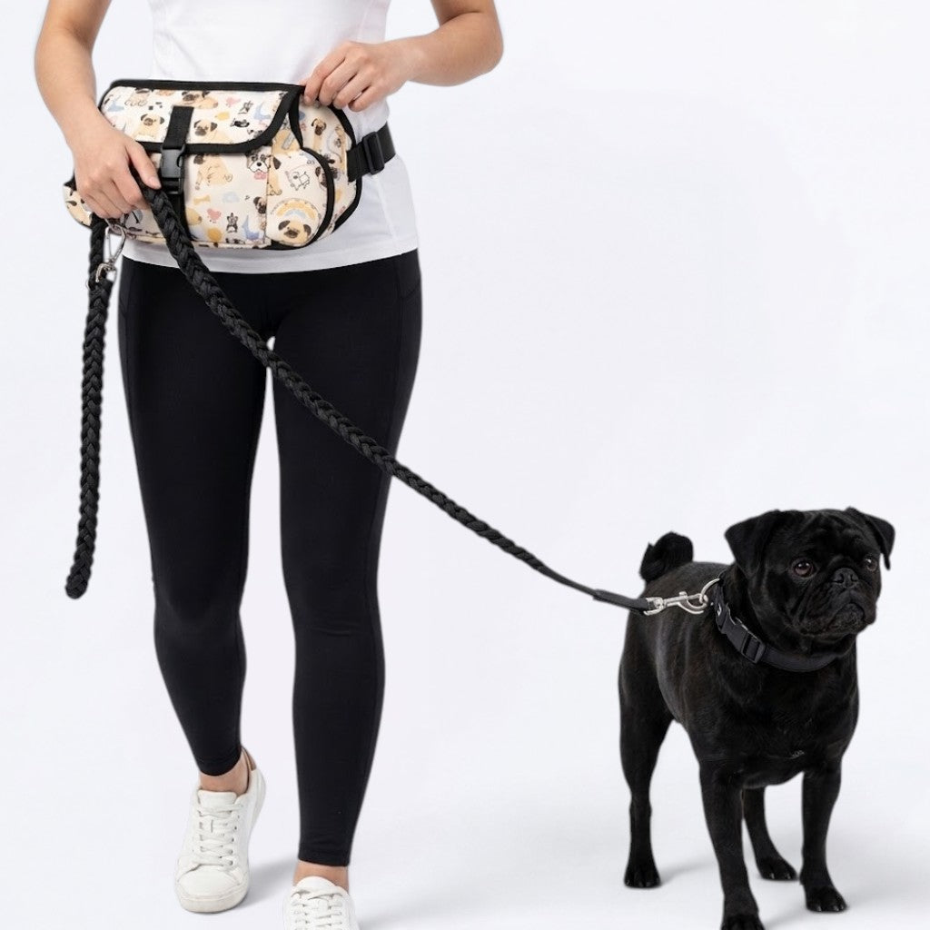 Missy - Pug Treat Training Pouch | Outdoor Storage Waist Bag