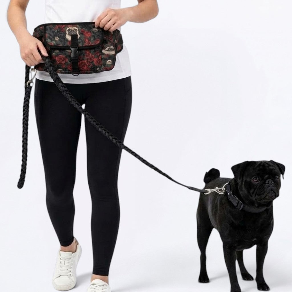 Cleo - Pug Treat Training Pouch | Outdoor Storage Waist Bag