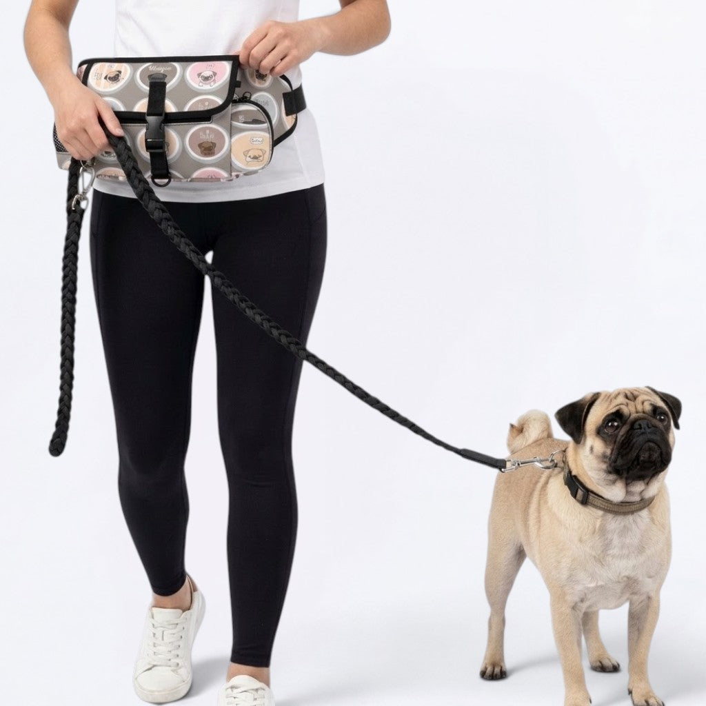 Thor - Pug Treat Training Pouch | Outdoor Storage Waist Bag