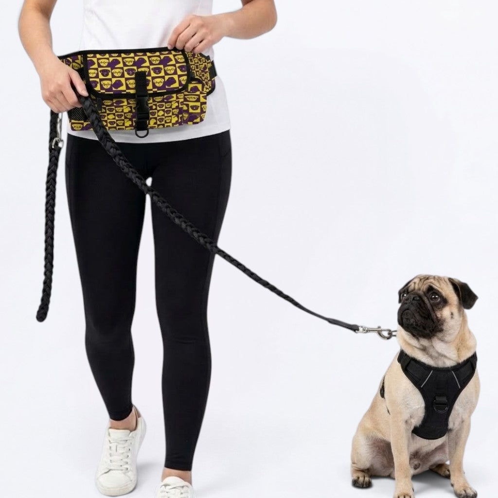 Max - Pug Treat Training Pouch | Outdoor Storage Waist Bag
