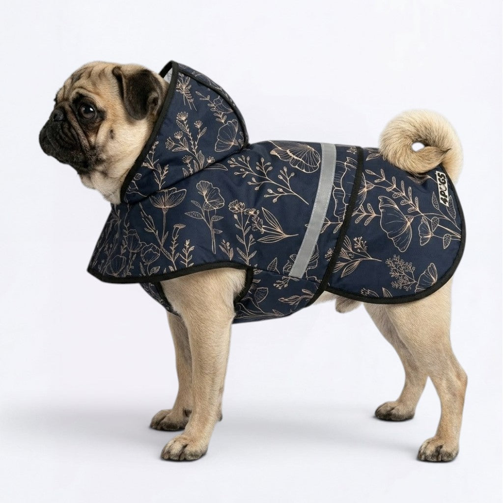 Chester - Reflective Pug Poncho
